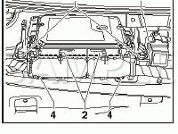 Engine Compartment Diagram for 2008 Volkswagen Jetta Wolfsburg Edition 2.0 L4 GAS