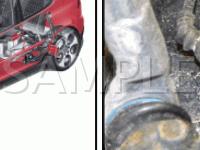 Brake Components Diagram for 2008 Volkswagen Rabbit S 2.5 L5 GAS