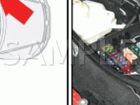 Engine Compartment Diagram for 2007 Volkswagen Touareg  3.6 V6 GAS