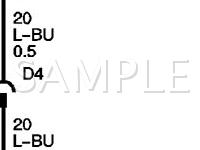 2005 Chevrolet Cobalt  2.2 L4 GAS Wiring Diagram