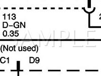 2005 Saturn ION-1  2.2 L4 GAS Wiring Diagram