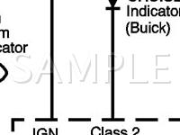 2005 Buick Rendezvous  3.4 V6 GAS Wiring Diagram