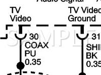 2005 Cadillac SRX  3.6 V6 GAS Wiring Diagram