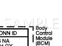2005 Chevrolet Express 3500  6.0 V8 GAS Wiring Diagram