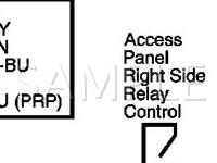 2005 Chevrolet Express 1500  4.3 V6 GAS Wiring Diagram