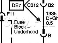 2005 GMC Savana 3500  6.0 V8 GAS Wiring Diagram