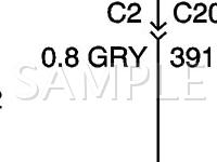 2005 Chevrolet Blazer  4.3 V6 GAS Wiring Diagram