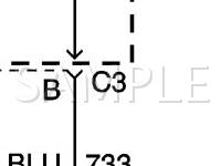2005 Chevrolet Blazer  4.3 V6 GAS Wiring Diagram
