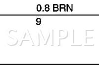 2005 Chevrolet Venture LS 3.4 V6 GAS Wiring Diagram