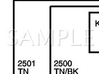 2005 Chevrolet Corvette  6.0 V8 GAS Wiring Diagram