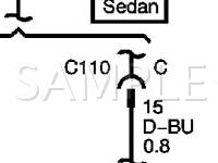 2006 Saturn ION RED Line 2.0 L4 GAS Wiring Diagram