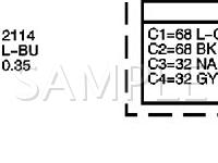 2006 Chevrolet Trailblazer EXT LT 5.3 V8 GAS Wiring Diagram