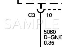 2006 Chevrolet Impala LTZ 3.9 V6 GAS Wiring Diagram