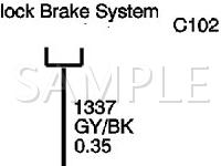 2007 Cadillac STS V 4.4 V8 GAS Wiring Diagram