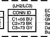 2007 Cadillac STS V 4.4 V8 GAS Wiring Diagram
