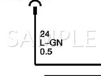 2007 Chevrolet Aveo Special Value 1.6 L4 GAS Wiring Diagram